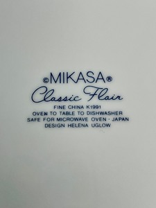 MIKASA 41 Piece CLASSIC FLAIR FINE CHINA  Pattern K1991 Japan