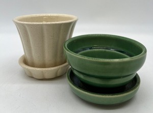 Vintage McCoy Ceramic Planters - QTY 2