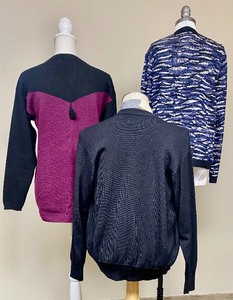 Ballantyne, Helen Hsu NY and St. John Sport Vintage Sweaters and a Linda AllardEllen Tracy Blouse