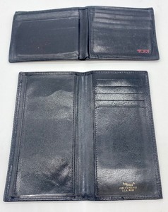 Beautiful Leather Wallets -Tumi Bifold, Bosca Checkbook Style