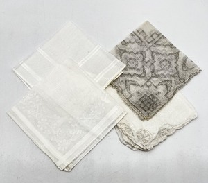 Assorted Vintage Hankies - QTY 4