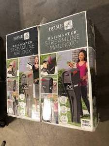 Lot of Mail Master Streamline Mailbox Customer Returns See Pictures