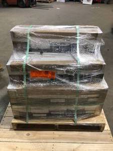 14 Boxes of MSI Arctic White Ledger Panel 6 in. x 24 in. Natural Marble Wall Tile (6 sq. ft.case) Customer Returns See Pictures