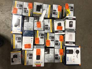 Lot of Assorted Digital Door Locks Various Models and Conditions Customer Returns See Pictures