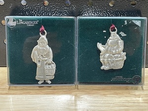 lot 80 image: Longaberger Ornaments