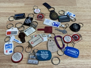 lot 18 image: Assorted Misc. Keychains