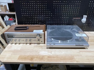 lot 91 image: Pioneer Stereo and Sony Record Player