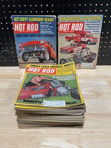 lot 94 image: Vintage Hot Rod Magazines 60s and 70s