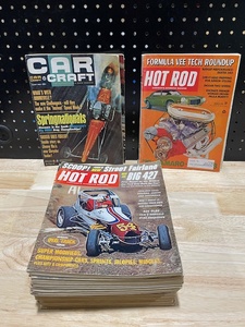 lot 95 image: Vintage Hot Rod Magazines 60s and 70s