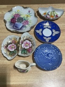 lot 60 image: Unmarked Lot of 6 Porcelain Pieces