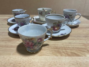 lot 62 image: Demitasse Cups and Saucers