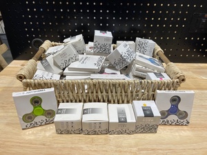 lot 109 image: Fidget Spinners and Cubes
