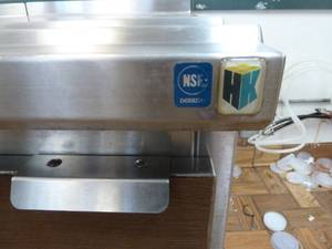 lot 16 image: NSF Stainless Condiment Storage Cabinet
