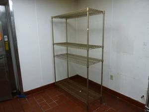 lot 39 image: Metro NSF Storage Rack 4 Shelf
