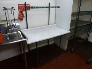 lot 43 image: Metro NSF Shelf Table