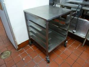 lot 48 image: NSF Bun Storage Table