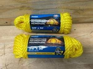 lot 62 image: KINGCORD Lot of 2-  38 50 Rope