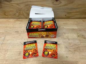 lot 65 image: GRABBER Case of 40 Packs of- Hand Warmers (2 per pack)