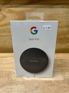 lot 56 image: GOOGLE Nest Mini (2nd Gen) - Smart Home Speaker with Google Assistant - Chalk