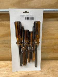 lot 58 image: 7 Piece Ball End Driver Set 764 to 38