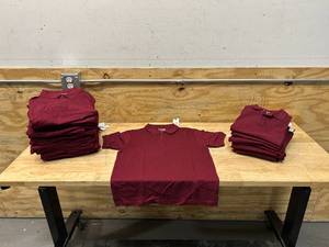 lot 74 image: Lot of 31 Youth Polo Shirts (see description for details)
