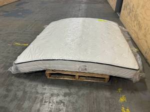 lot 14 image: SYMBOL MATTRESS 10.5 Firm Hybrid Mattress 76 x 79