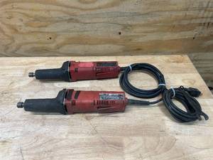 lot 101 image: MILWAUKEE Lot of 2- Die Grinders