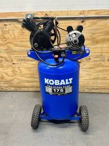 lot 118 image: KOBALT 30 Gallon Air Compressor (for parts or repair)
