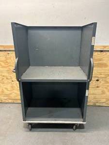 lot 123 image: Heavy Duty Rolling Warehouse Cart