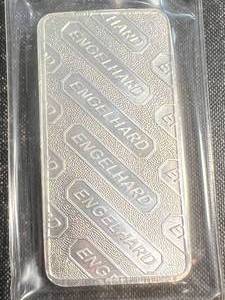 10 TROY OZ .999 FINE SILVER ENGELHARD BAR SEALED
