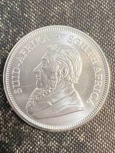 1 TROY OZ .999 FINE SILVER 2022 SOUTH AFRICAN KRUGERRAND