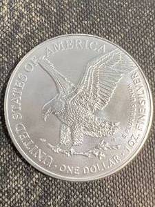 2024 AMERICAN SILVER EAGLE 1 TROY OZ .999 FINE SILVER