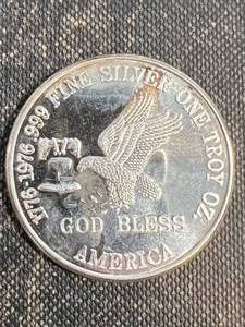 1 TROY OZ .999 FINE SILVER TRI-STATE REFINING ROUND