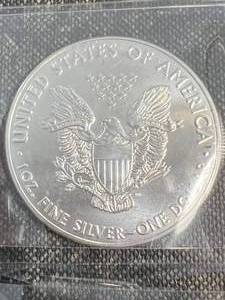 2014 AMERICAN SILVER EAGLE 1 TROY OZ .999 FINE SILVER