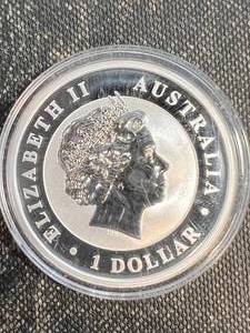 1 TROY OZ .999 FINE SILVER 2016 AUSTRALIAN KOALA ROUND IN AIRTITE