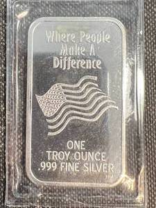 1 TROY OZ .999 FINE SILVER DONALD TRUMP WANTED FOR PRESIDENT BAR