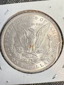 1896 US MORGAN SILVER DOLLAR