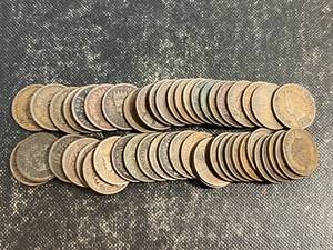 ROLL OF 50 US INDIAN HEAD CENTS