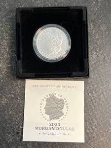 2023 US MINT MORGAN SILVER DOLLAR IN ORIGINAL PACKAGING