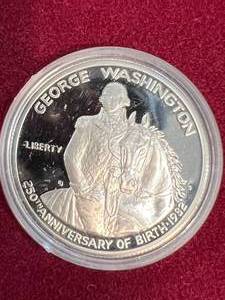 1982 US PROOF 90% SILVER COMMEM HALF DOLLAR