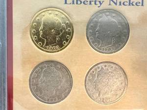 COINS OF THE AMERICAN FRONTIER LIBERTY NICKEL COLLECTION