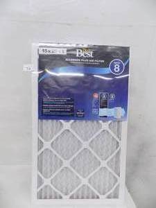 lot 72 image: 5 - 15 x 25 x 1 Allergen Plus Air Filter MERV8