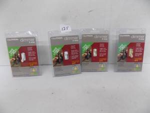 lot 125 image: 4 - Dimmer 3 - Way Switches
