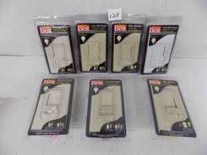 lot 128 image: 7 - 3 way slide dimmer