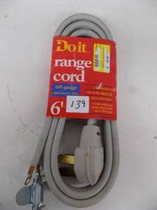 lot 139 image: 6 Range Cord 68 gauge