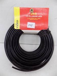 lot 145 image: 100 Coaxial Cable 75ohm