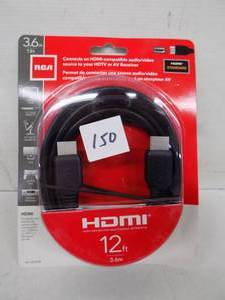 lot 150 image: 12 HDMI Cord Standard
