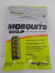 lot 165 image: 2 - Mosquito Go Clip Repellent 12 per case