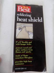 lot 173 image: 4 - Soldering Heat Shields 9 x 12