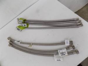 lot 197 image: 7 - 20 Stainless Faucet Lines